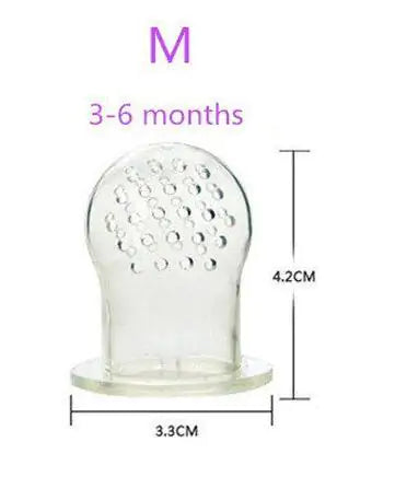 Silicone Teether & Fresh Food Feeder for Babies (3-12 Months)