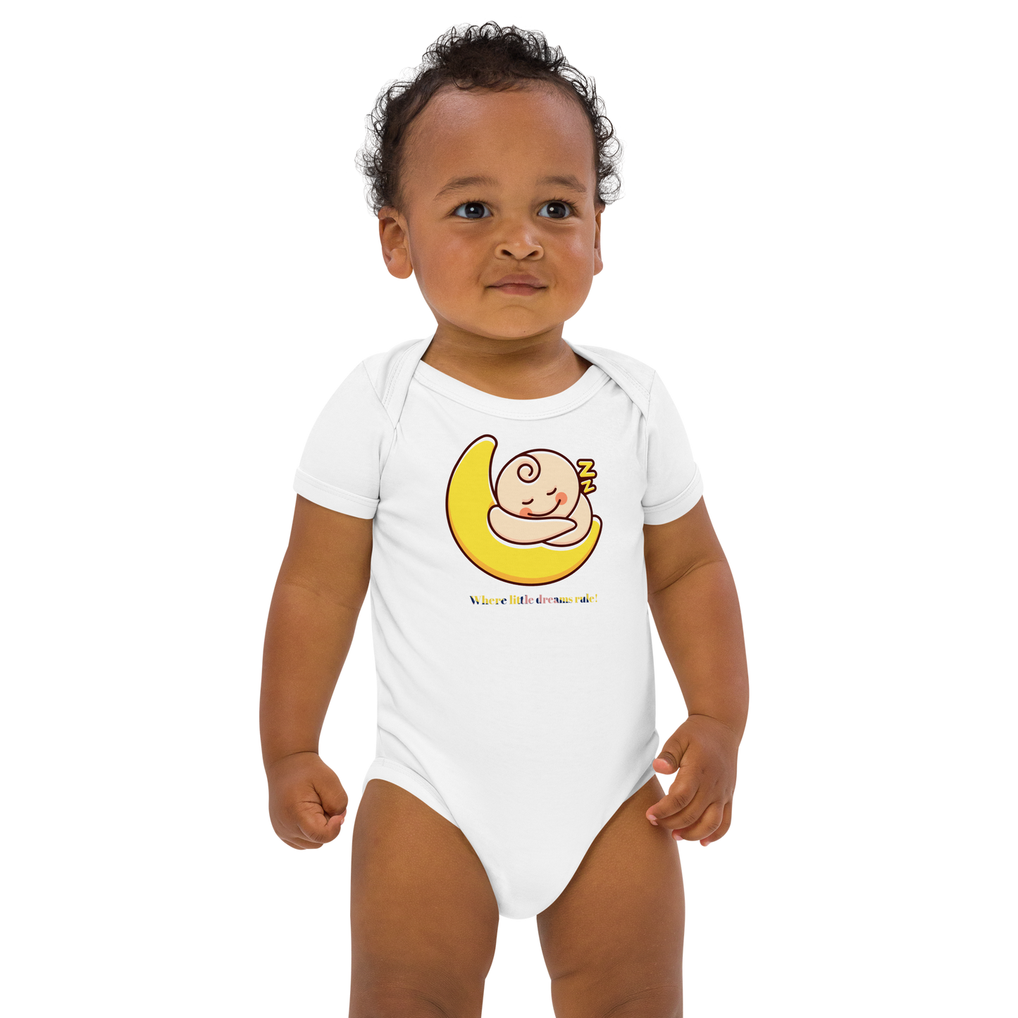 Premium organic cotton baby bodysuit